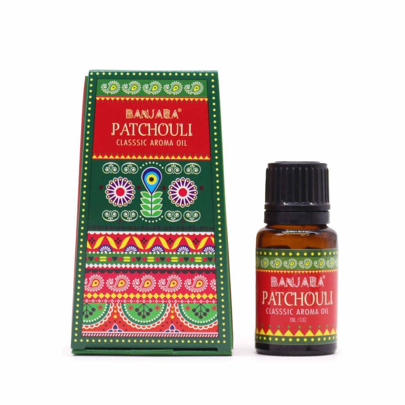 Huile Parfumée Indienne Banjara 10ml  - Pathchouli