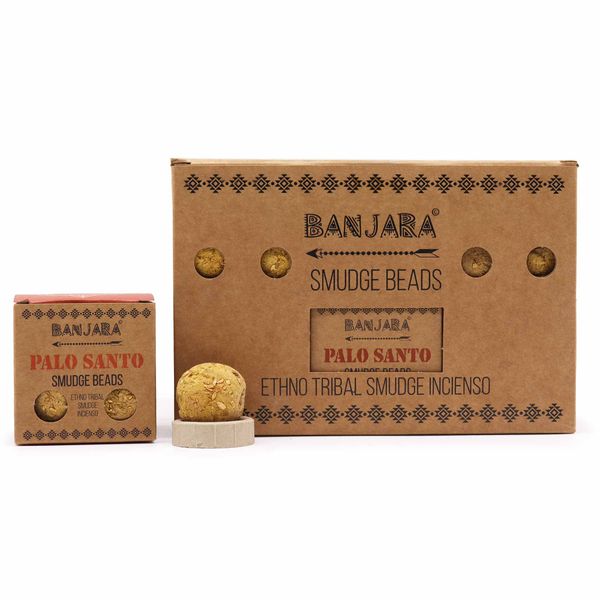 Perles de Maculage Banjara (cinq) - Palo Santo