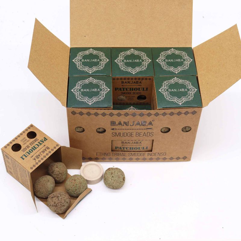 Perles de Maculage Banjara (cinq) - Patchouli