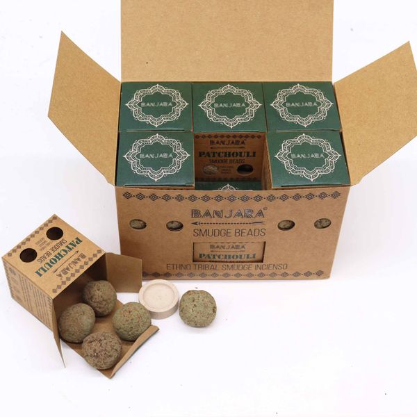 Perles de Maculage Banjara (cinq) - Patchouli