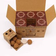 Perles de Maculage Banjara (cinq) - Cannelle