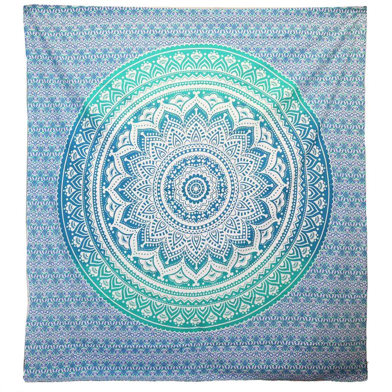 Tenture Murale / Plage - Umrao Mandala - Vert