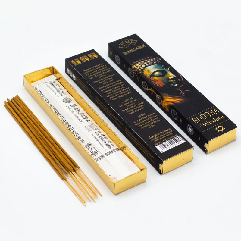 Coffret Bouddha Banjara – Pack de Démarrage – 12 boîtes de 6 encens