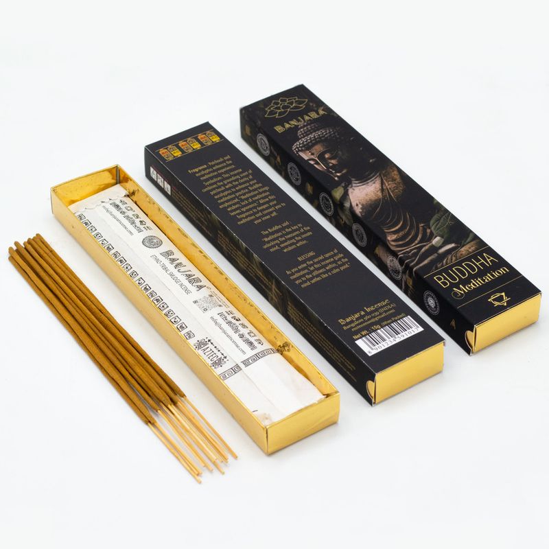 Coffret Bouddha Banjara – Pack de Démarrage – 12 boîtes de 6 encens