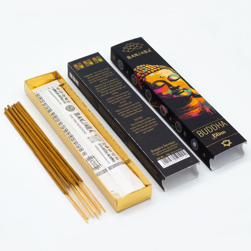 Coffret Bouddha Banjara – Pack de Démarrage – 12 boîtes de 6 encens