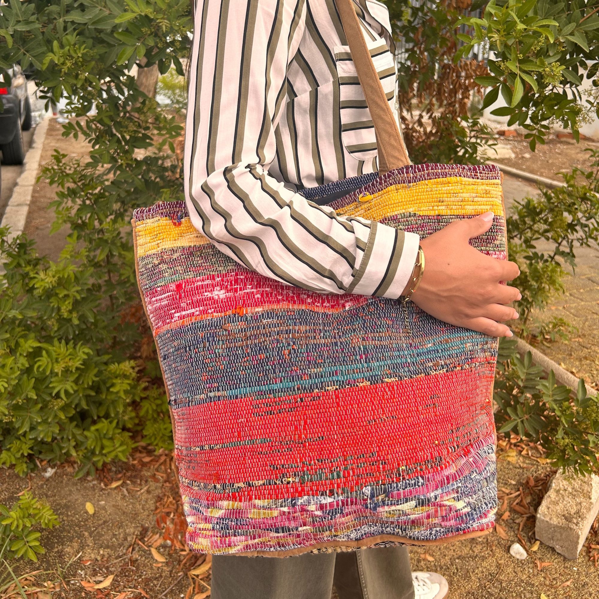 Grand Sac Tapis Recyclé