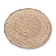 Tapis Rond Doux en Jute 150cm