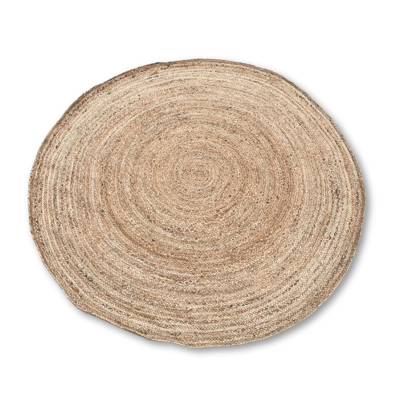 Tapis Rond Doux en Jute 150cm