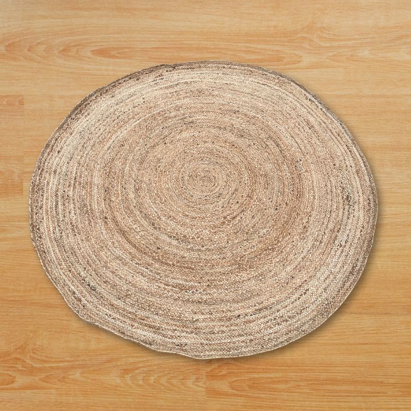 Tapis Rond Doux en Jute 150cm