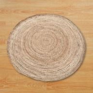 Tapis Rond Doux en Jute 150cm