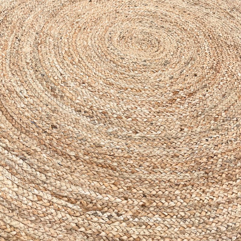 Tapis Rond Doux en Jute 150cm