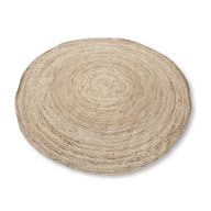 Très Grand Tapis Rond Doux en Jute 200cm