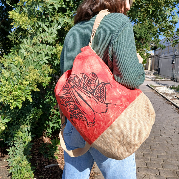 Sac à Dos Naturel - Toile Délavée