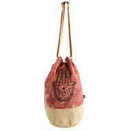 Sac à Dos Naturel - Toile Délavée Terracotta - Main de Fatma