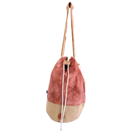 Sac à Dos Naturel - Toile Délavée Terracotta - Main de Fatma