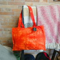 Sac à Main Hop Hare - Orange du Désert Effet Délavé