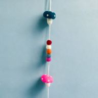 Tenture Murale en Feutre - Champignons (couleurs aléatoires)