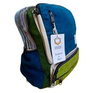 Grand Sac à Dos en Chanvre - Sarcelle & Sauge