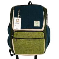 Grand Sac à Dos en Chanvre - Sarcelle & Sauge