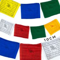 Mini Drapeaux de Prière Tibétains - 10cm
