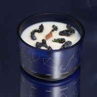 Bougie de Cristal du Zodiaque avec Bracelet de Pierres Précieuses - Bélier