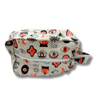 Petit Sac de Voyage Toile de Coton Multi Yeux