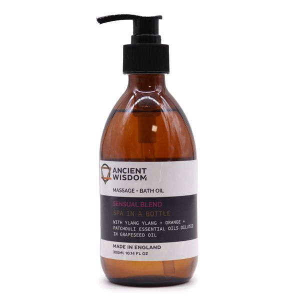 Huile de massage et de bain sensuelle - 300 ml