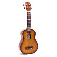 Ukulélé Artisanal - Finition Orange Sunburst (4 cordes)