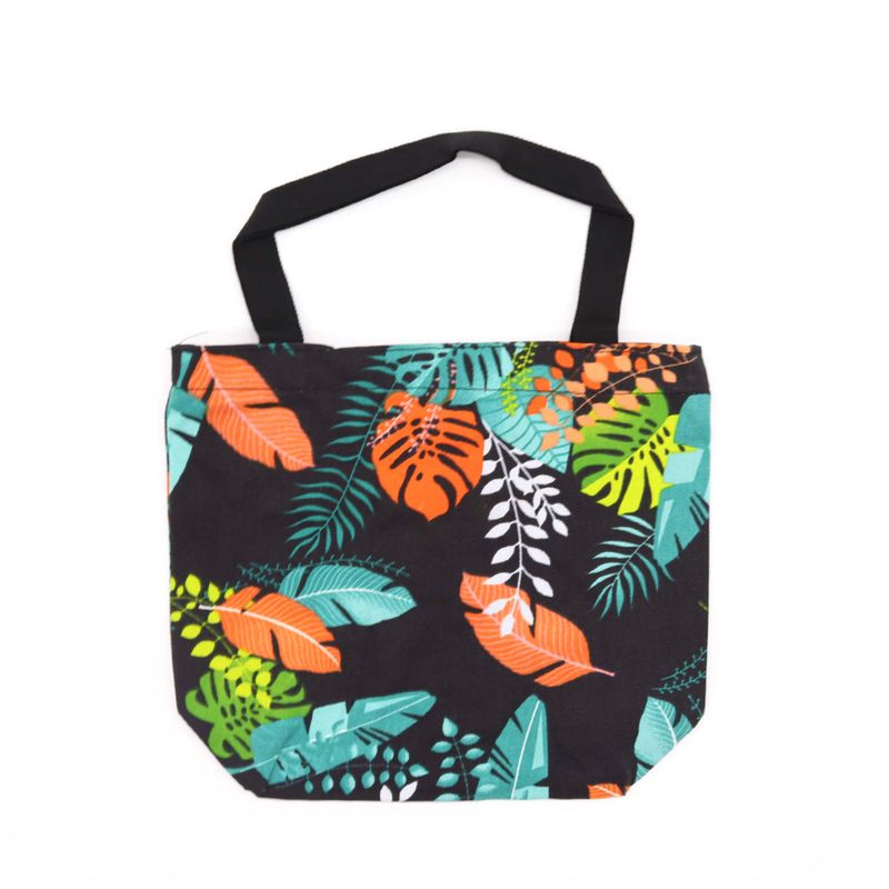 Sac de Shopping Pratique Tropical - (3 x designs assortis) - 32 x 23 x 10 cm