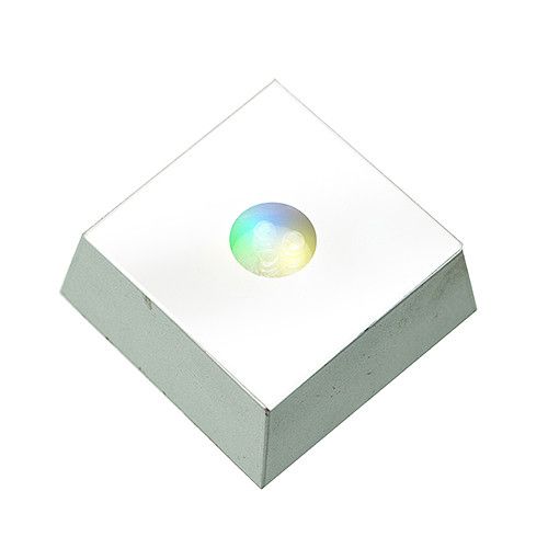 Boîte à Lumière LED Carré pour Cristaux