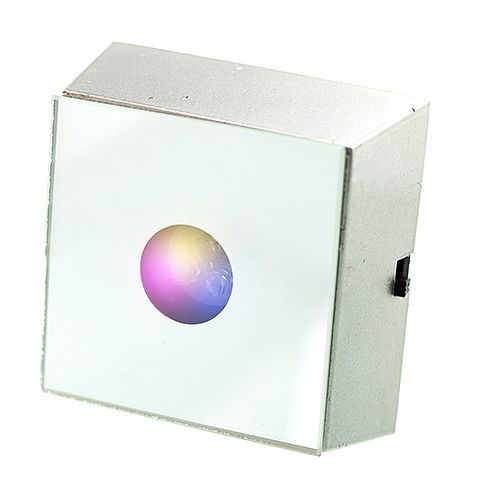 Boîte à Lumière LED Carré pour Cristaux