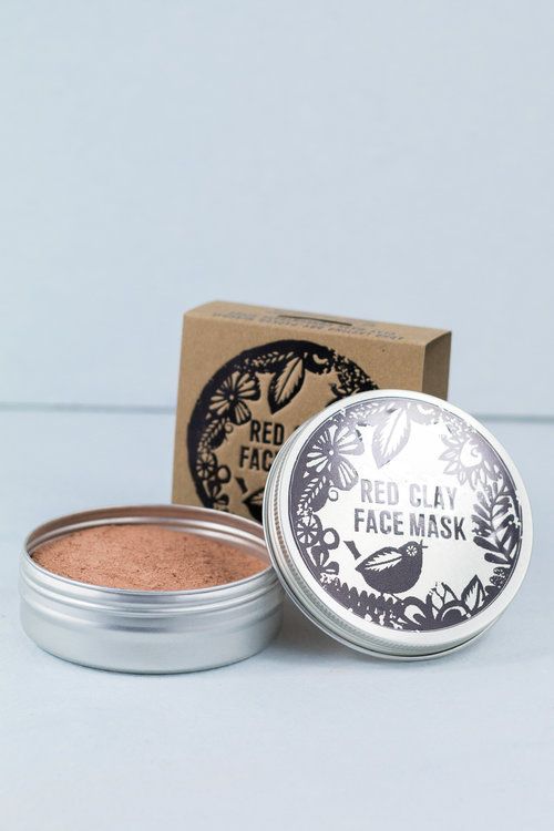 Masque visage à l'argile rouge 80g