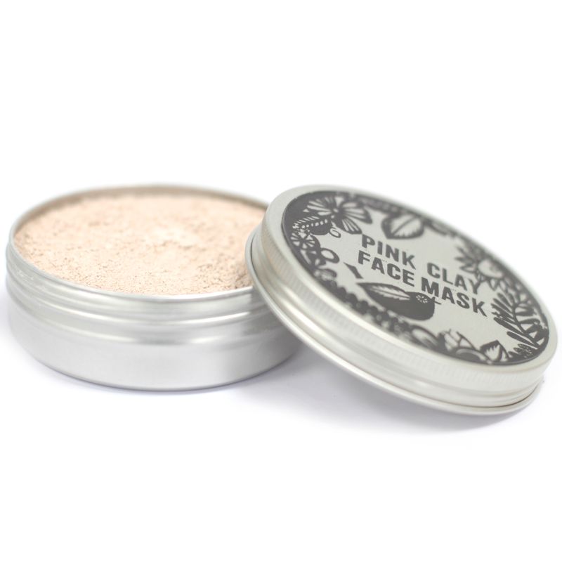 Masque visage à l'argile rose 50g