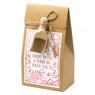 Pack de 500g Sel de Bain - Ylang et Rose de l'Himalaya