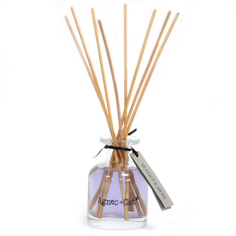 Coffret de 3 Diffuseurs d'Ambiance à Roseaux 140ml - Sel de Mer et Mousse