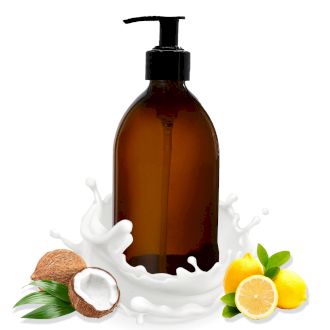 Lotion Noix de Coco & Citron 300ml - Sans étiquettes