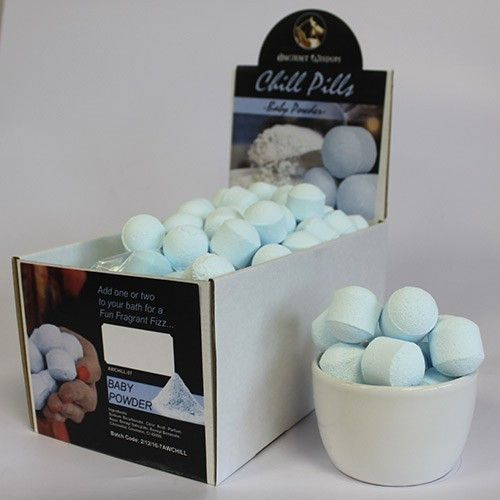Minis boules de bain - Poudre pour Bébé