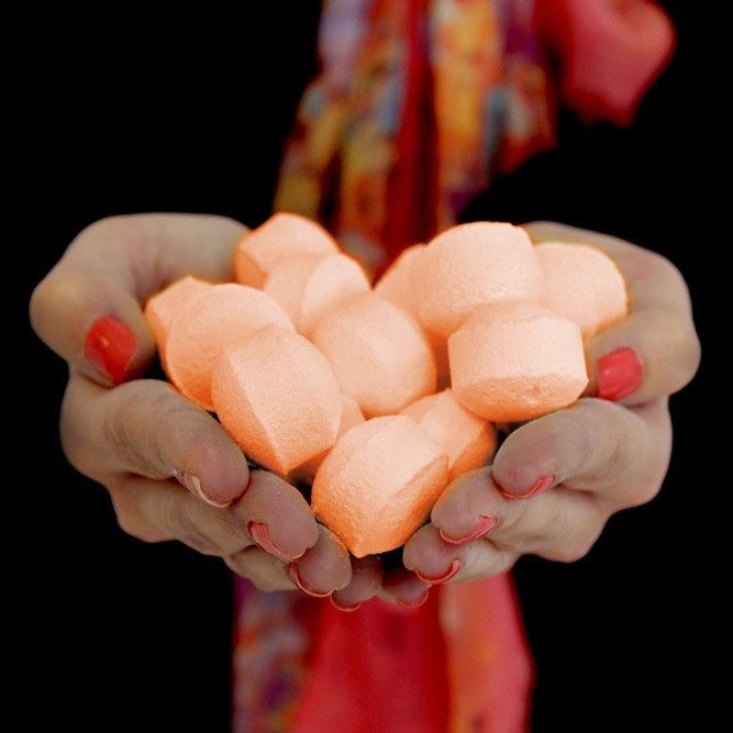 Minis boules de bain - Orange Fraiche
