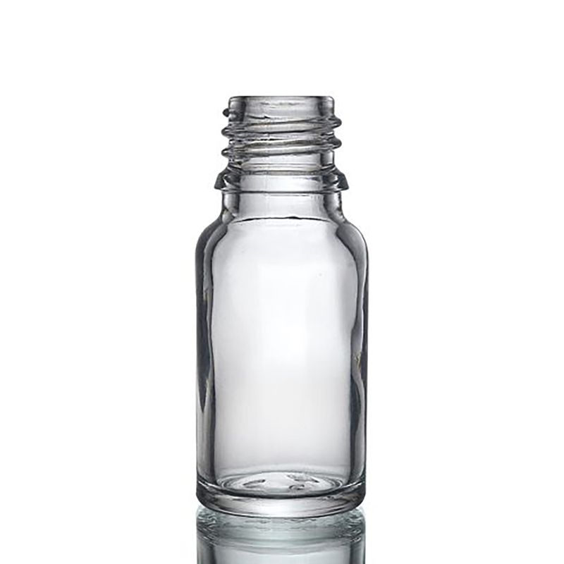 Bouteille Compte-gouttes en Verre Transparent de 10ml - Sans Bouchon