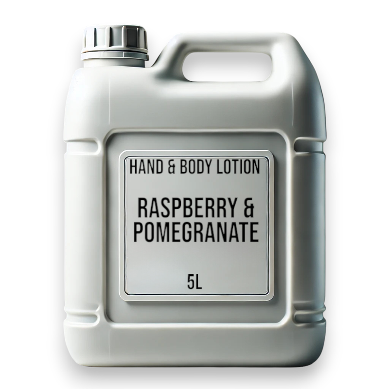Lotion Mains et Corps - Framboise & Grenade 5L