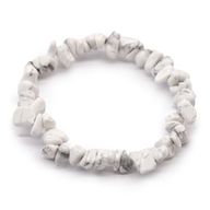 Bombe de Bain avec Bracelet en Jaspe Blanc