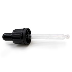 Bouchon Noir Compte-gouttes pour Flacon de 5ml
