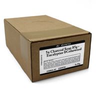 Savon au Charbon 85g - Eucalyptus & Bois de cèdre - Marque Blanche