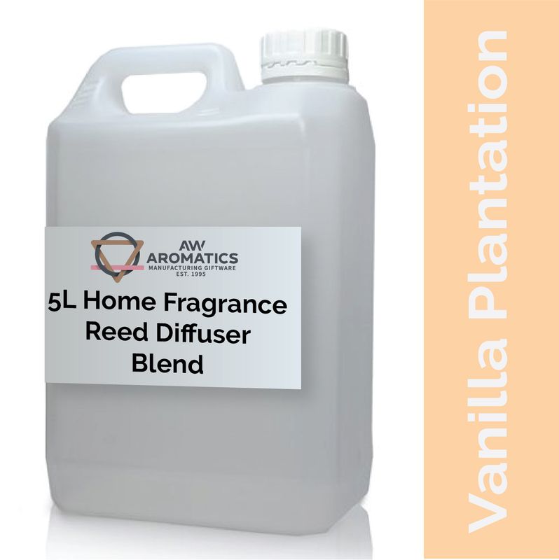 Mélange pour Diffuseur à Bâtonnets en Vrac 5L Plantation de Vanille