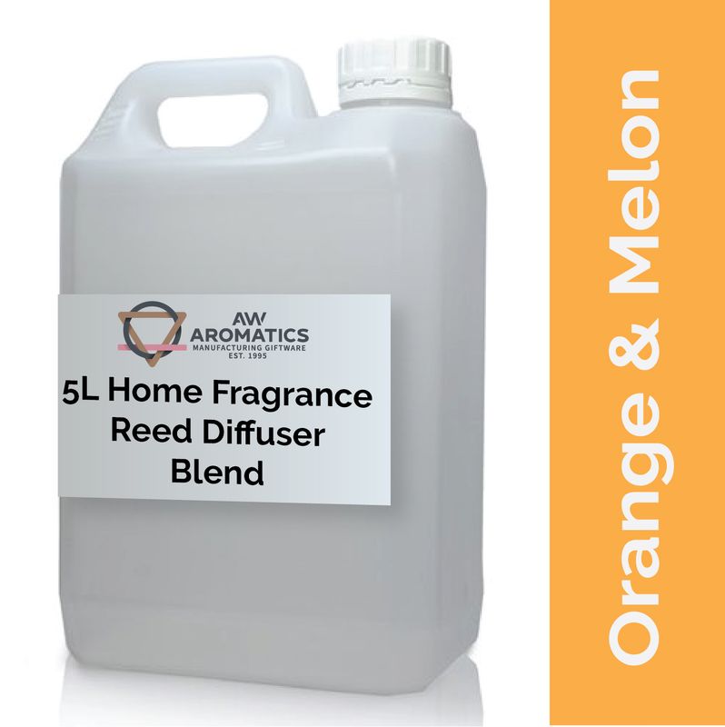 Mélange pour Diffuseur à Bâtonnets en Vrac 5L Orange & Melon