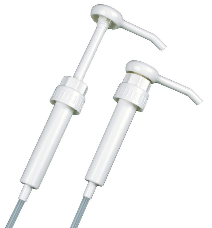 Pompe Doseuse Blanche 358 mm pour Bidon de 5 L