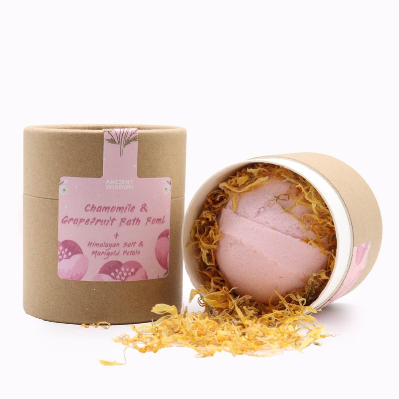 Coffret de Bombes de Bain à l'Encens & Rose