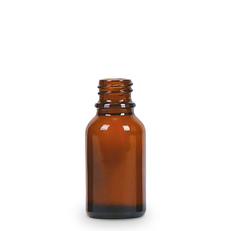 Bouteille Compte-gouttes en Verre Ambré 15ml