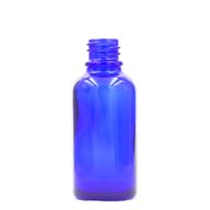 Bouteille Compte-gouttes en Verre Bleu de 30ml - Sans Bouchon