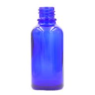 Bouteille Compte-gouttes en Verre Bleu de 100ml - Sans Bouchon